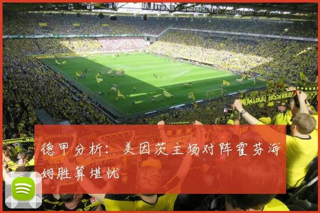 德甲分析：美因茨主场对阵霍芬海姆胜算堪忧